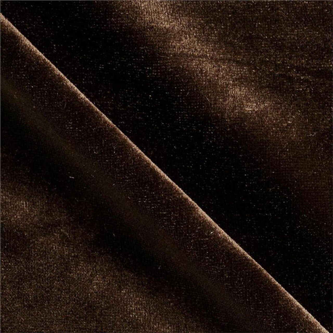 1 Yard Brown Stretch Velvet Fabric Luxurious Soft Stretch Velvet for Apparel & Decor